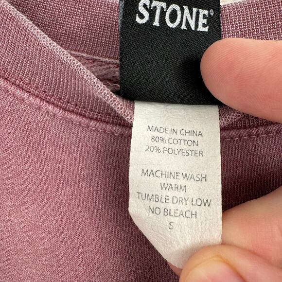 Stone Brewing Co Crewneck Sweatshirt Womens Small Lavender Purple - Picture 6 of 8